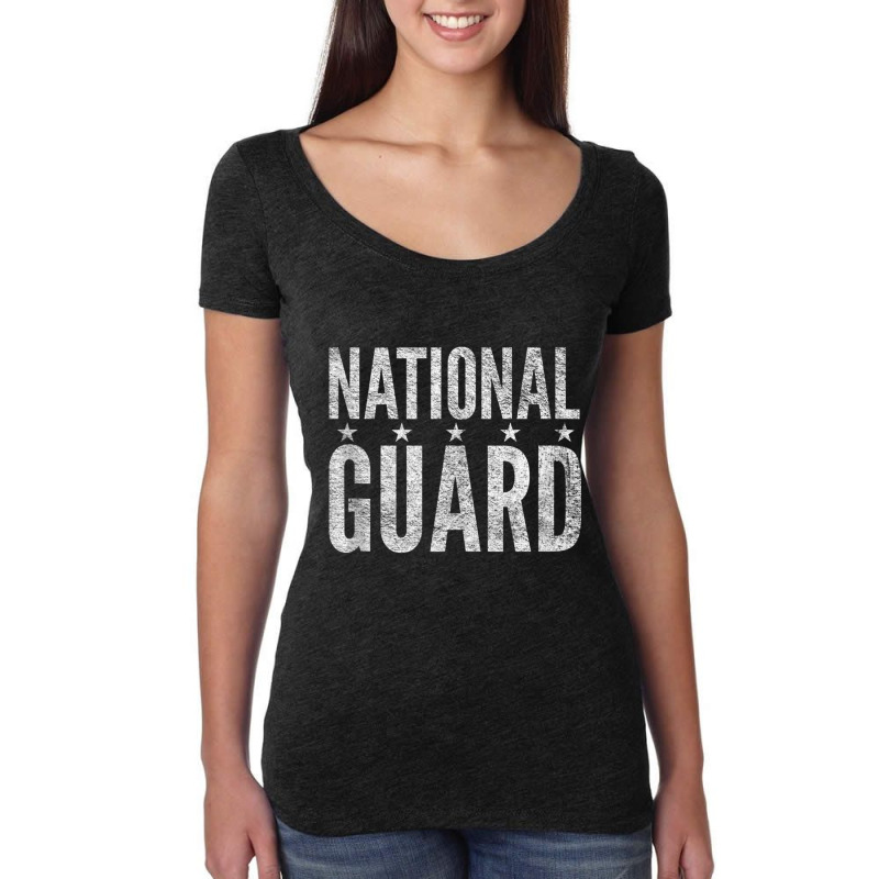 Us United States National Guard Reserve Army Air Force Tank Top Women's Triblend Scoop T-shirt by cm-arts | Artistshot