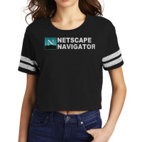 Netscape Navigator, Netscape Navigator Art, Netscape Navigator Vintage Scorecard Crop Tee | Artistshot