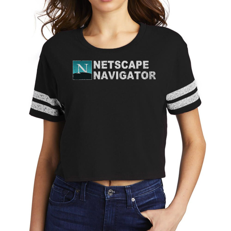 Netscape Navigator, Netscape Navigator Art, Netscape Navigator Vintage Scorecard Crop Tee by SHOPA00SA | Artistshot