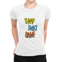 Comic Book Sound Effects   Comic Books Ladies Fitted T-shirt | Artistshot