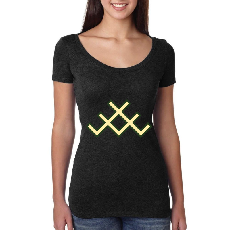 Austra_s Tree Latvian Symbol Of Guardianship Of Beautiful And Valuable Women's Triblend Scoop T-shirt by cm-arts | Artistshot