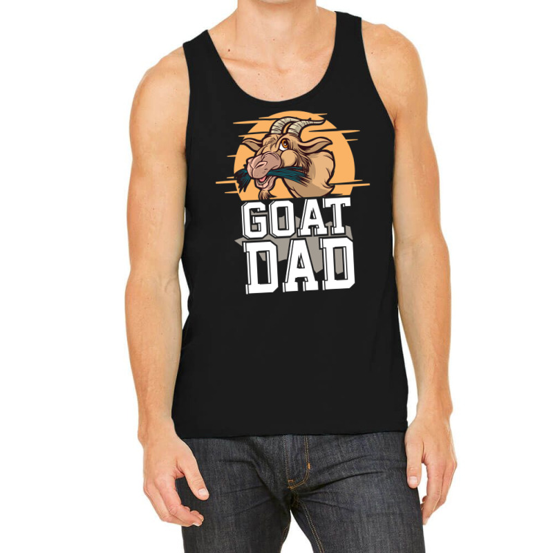 Goat Dad Goat Lover Tank Top | Artistshot