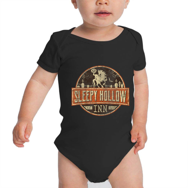 Sleepy Hollow Inn Halloween Headless Horseman Baby Bodysuit by cm-arts | Artistshot