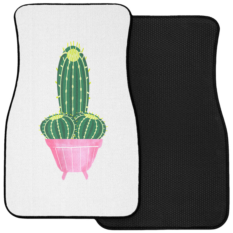 Naughty Cactus For Gag And Bachelor Party T Shirt Front Car Mat | Artistshot