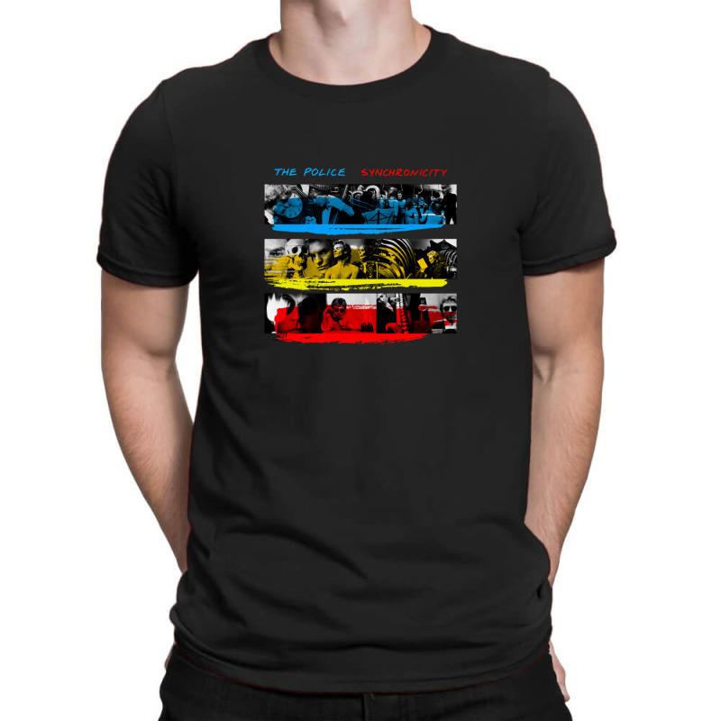 The Police Synchronicity Album T-Shirt by DavidDurbin | Artistshot