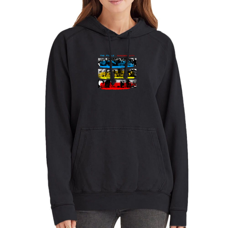 The Police Synchronicity Album Vintage Hoodie by DavidDurbin | Artistshot