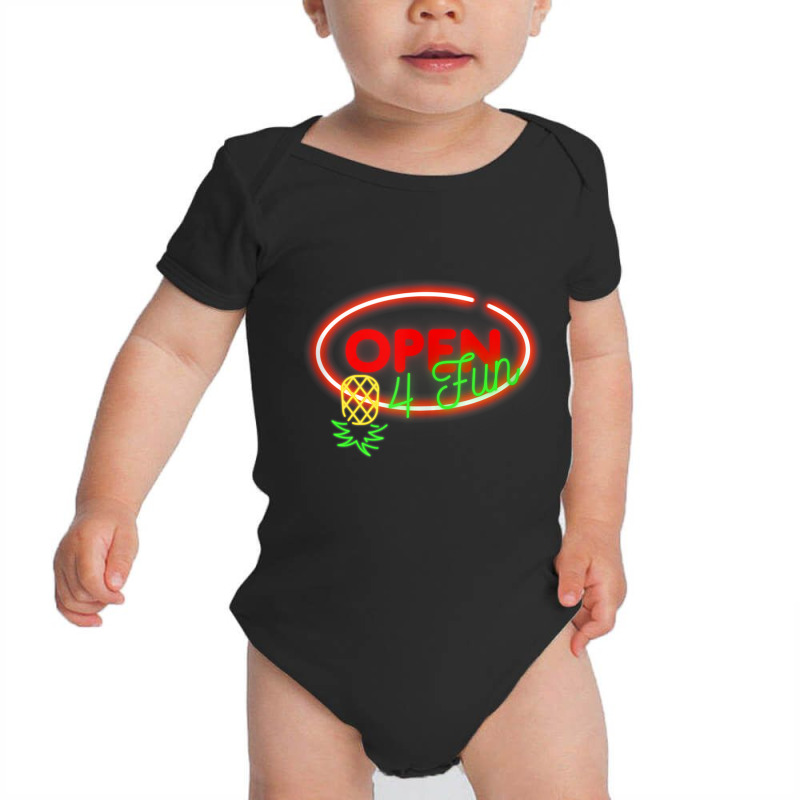 Party Mode Upside Down Pineapple Swinger Vanilla Swapping Tank Top Baby Bodysuit | Artistshot