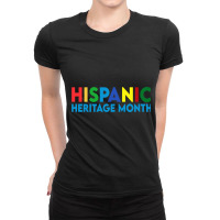 Hispanic Heritage Month 2022 Ladies Fitted T-shirt | Artistshot