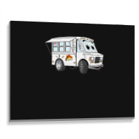 Taco Mini Van Cartoon Metal Print Horizontal | Artistshot