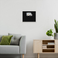 Taco Mini Van Cartoon Metal Print Horizontal | Artistshot