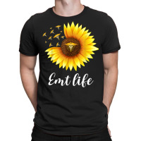 Sunflower Emt Life Ems Emergency Medical Technician Medic T Shirt T-shirt | Artistshot