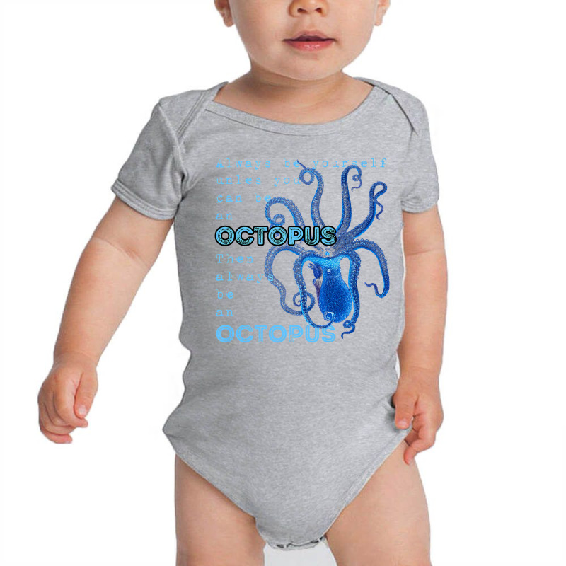 Octopus Giant Squid Cute Gift Marine Biology Premium T Shirt Baby Bodysuit by cm-arts | Artistshot