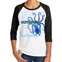 Octopus Giant Squid Cute Gift Marine Biology Premium T Shirt Youth 3/4 Sleeve | Artistshot