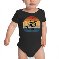 Original Navy Seabees Retro Naval Gift Proud Seabee Vintage Tank Top Baby Bodysuit | Artistshot