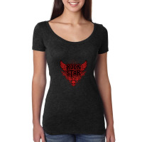 Rock Star Women's Triblend Scoop T-shirt | Artistshot