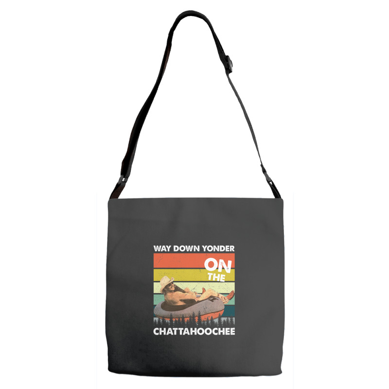 Vintage Way Down Yonder On The Chattahoochee Gift Men Women Adjustable Strap Totes | Artistshot