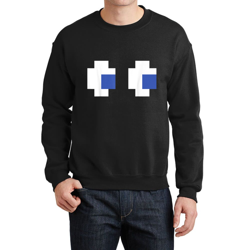 Retro Arcade Video Game Ghost T Shirt Crewneck Sweatshirt by cm-arts | Artistshot