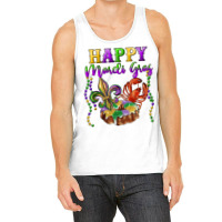 Happy Mardi Gras Fleur De Lis King Cake Crawfish Tank Top | Artistshot