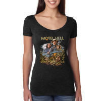 Motel Hell 1 Women's Triblend Scoop T-shirt | Artistshot