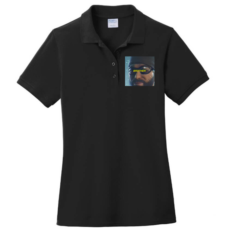 Drifter Says _b R O T H E R_ But With Style Ladies Polo Shirt by ERNIEHERNANDEZ | Artistshot