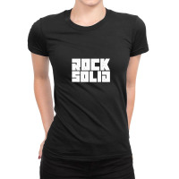 Rock Solid 1 Ladies Fitted T-shirt | Artistshot