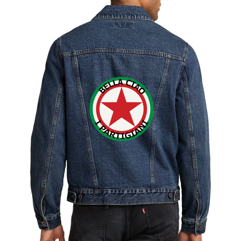 Bella Ciao 1.png Men Denim Jacket | Artistshot