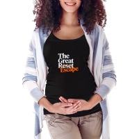 Klaus Schwab The Great Reset Maternity Scoop Neck T-shirt | Artistshot