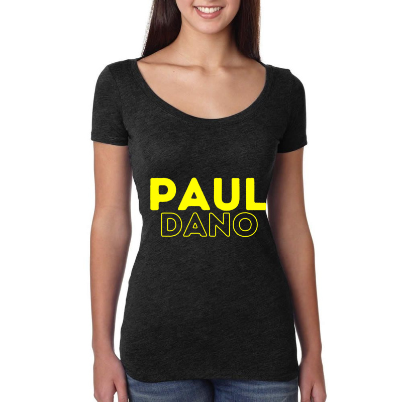 Paul Dano Gifts Merchandise Women's Triblend Scoop T-shirt by cm-arts | Artistshot