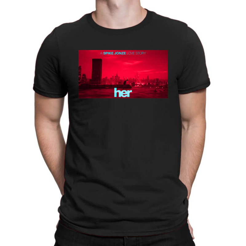 Her - Rooftop Gift T-Shirt by DesmondBalts | Artistshot