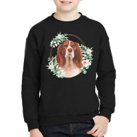 Cocker Spaniel Dog Portrait T  Shirt Cocker Spaniel Dog Youth Sweatshirt | Artistshot