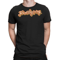 Vintage Friendsgiving Thanksgiving Costume Turkey Day Gifts T-shirt | Artistshot