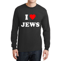 I Love Jews Long Sleeve Shirts | Artistshot