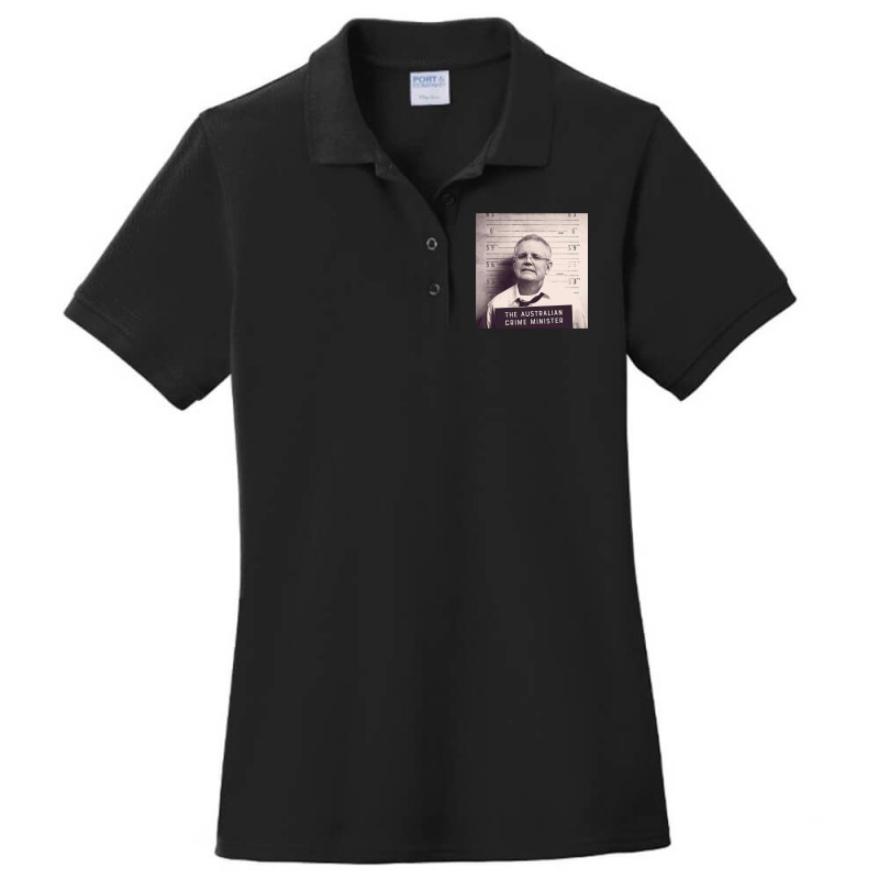 Scott Morrison Pm Premium Scoop Ladies Polo Shirt by cm-arts | Artistshot