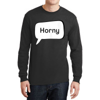 Horny   Texting Top Tank Top Long Sleeve Shirts | Artistshot