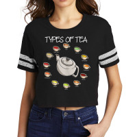 Tea Drinker Powered By Matcha Tea Herbal Tank Top Scorecard Crop Tee | Artistshot