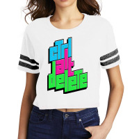 Funny Pc Nerd Ctrl Alt Del Tee  Control Alt Delete Scorecard Crop Tee | Artistshot