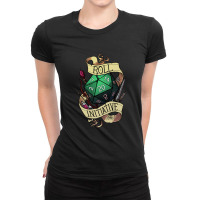 Roll Initiative Ladies Fitted T-shirt | Artistshot