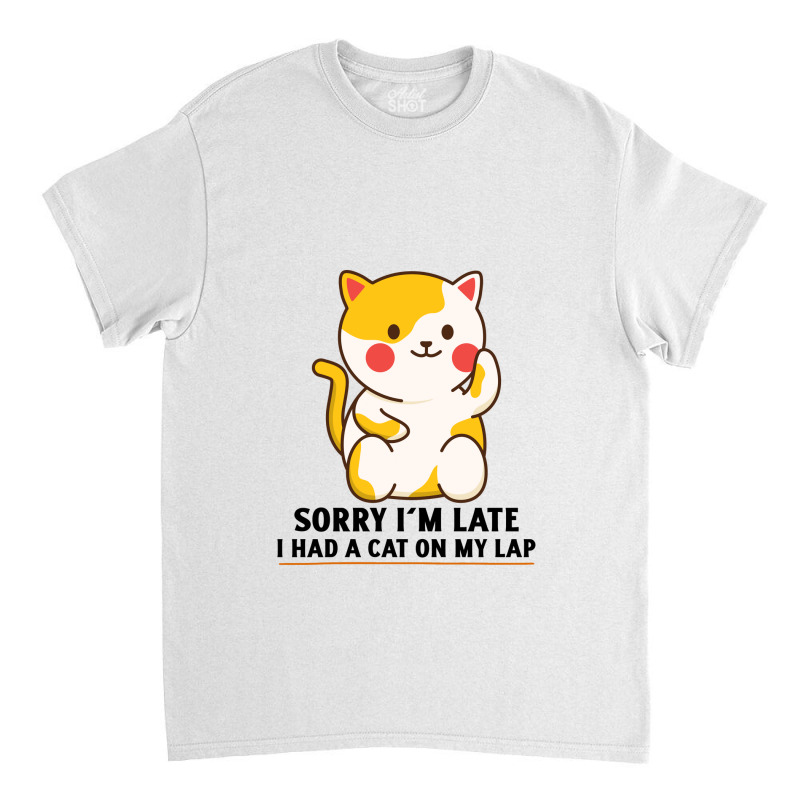 Cute Cat Kitten On My Lap Classic T-shirt | Artistshot