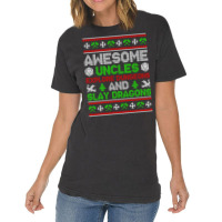 Awesome Uncles Tabletop Christmas D20 Ugly Sweater Vintage T-shirt | Artistshot