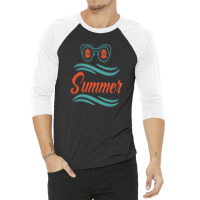 Summer Eyes 3/4 Sleeve Shirt | Artistshot