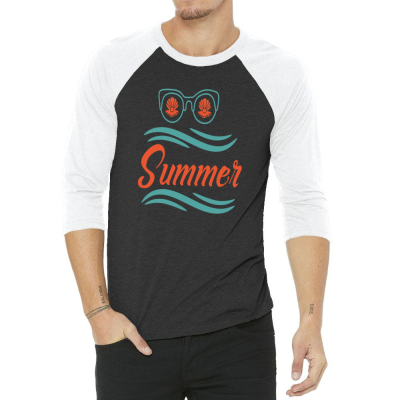 Summer Eyes 3/4 Sleeve Shirt | Artistshot