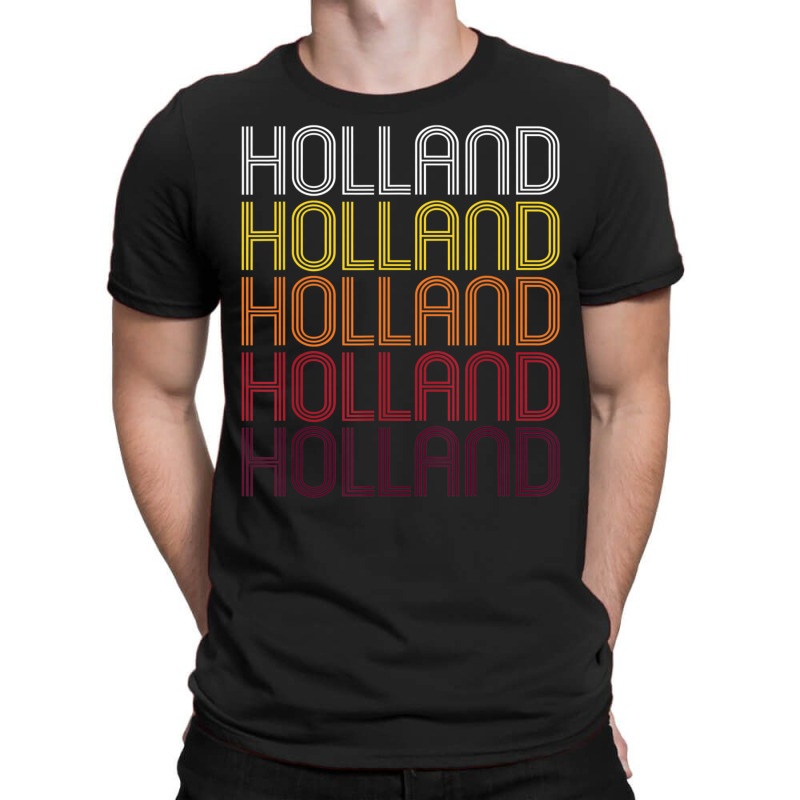 Holland, Mi Vintage Style Michigan T-shirt | Artistshot