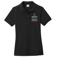 I'm Doing Jonas Things Funny Name Humor Nickname Sarcastic T Shirt Ladies Polo Shirt | Artistshot