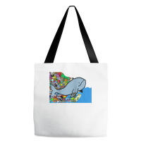 Blue Whale, Marine Sea Animal, Ocean Life, Surf, Art Work Raglan Baseb Tote Bags | Artistshot