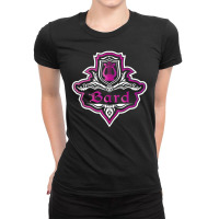 Bard Class Emblem Dungeons And Rpg Dragons Ladies Fitted T-shirt | Artistshot