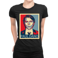 I Love Paul Dano Ladies Fitted T-shirt | Artistshot