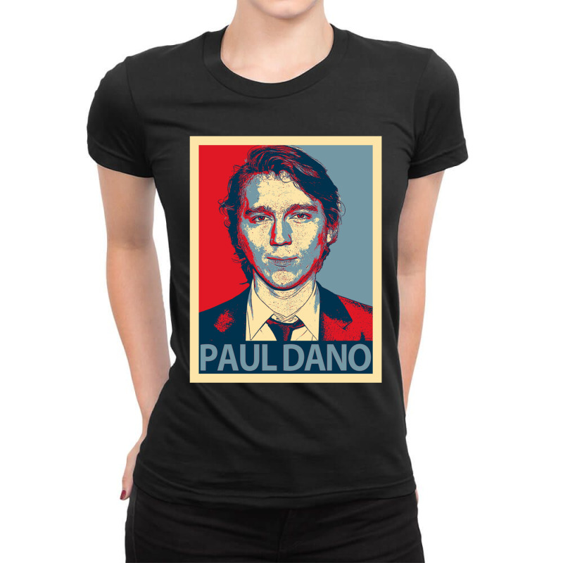 I Love Paul Dano Ladies Fitted T-Shirt by cm-arts | Artistshot