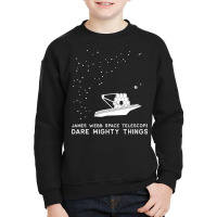 Ja.me.s Web B Space Telescope Inspirational Exploration T Shirt Youth Sweatshirt | Artistshot