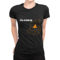 Punjab Jalandhar District Ladies Fitted T-shirt | Artistshot