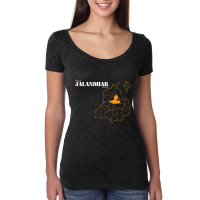 Punjab Jalandhar District Women's Triblend Scoop T-shirt | Artistshot